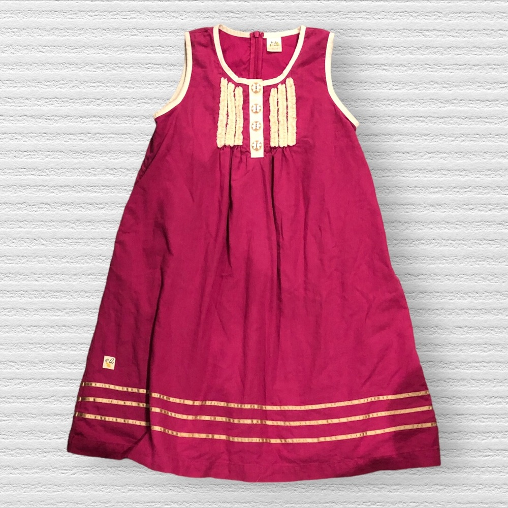 Wildflowers Clothing Happy Go Lucky Festival Fuschia Laverne Dress